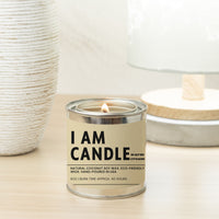 I Am Candle - Warm Vanilla Cream