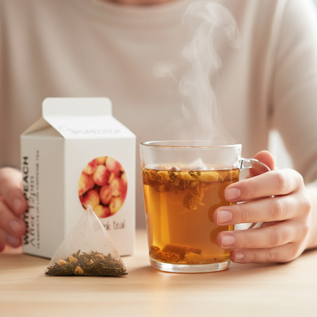 After 12pm 15 Sachets of White Peach Tea