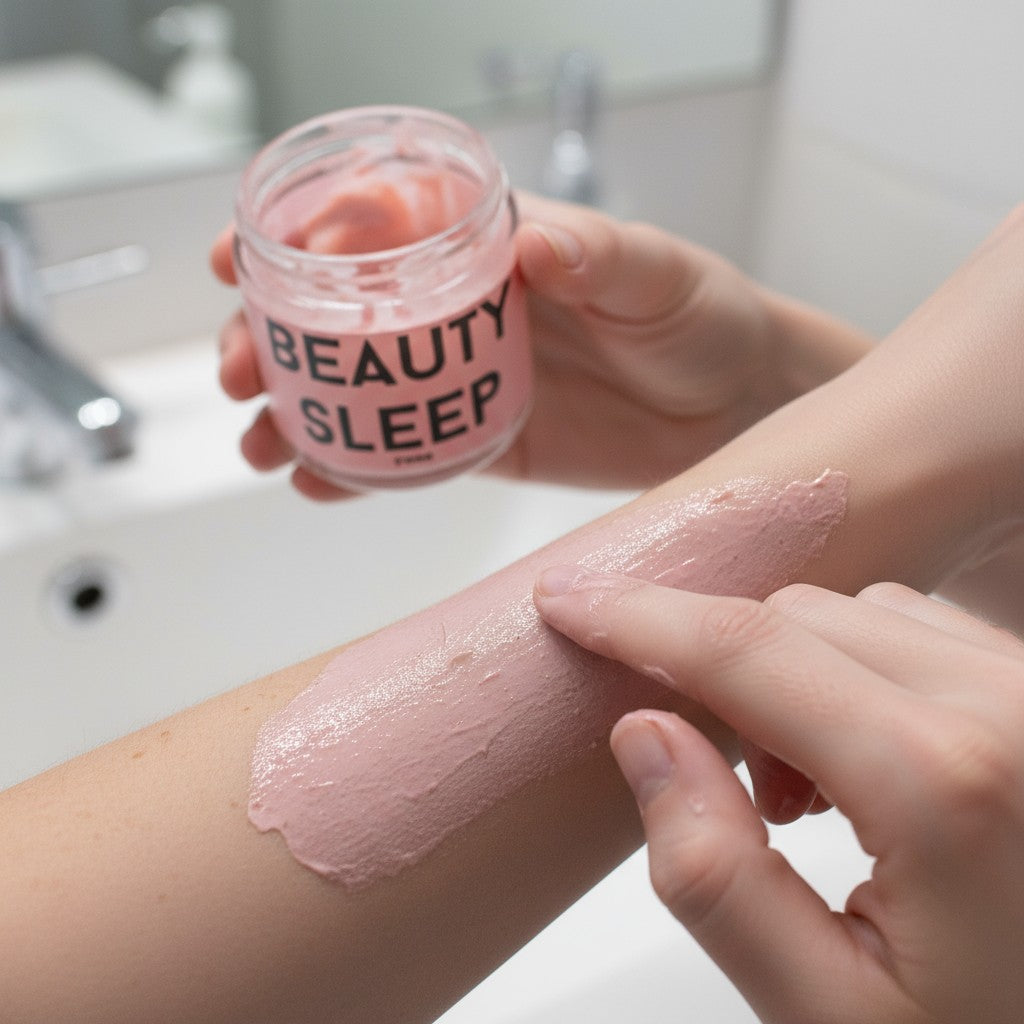 Beauty Sleep Rose facial mask