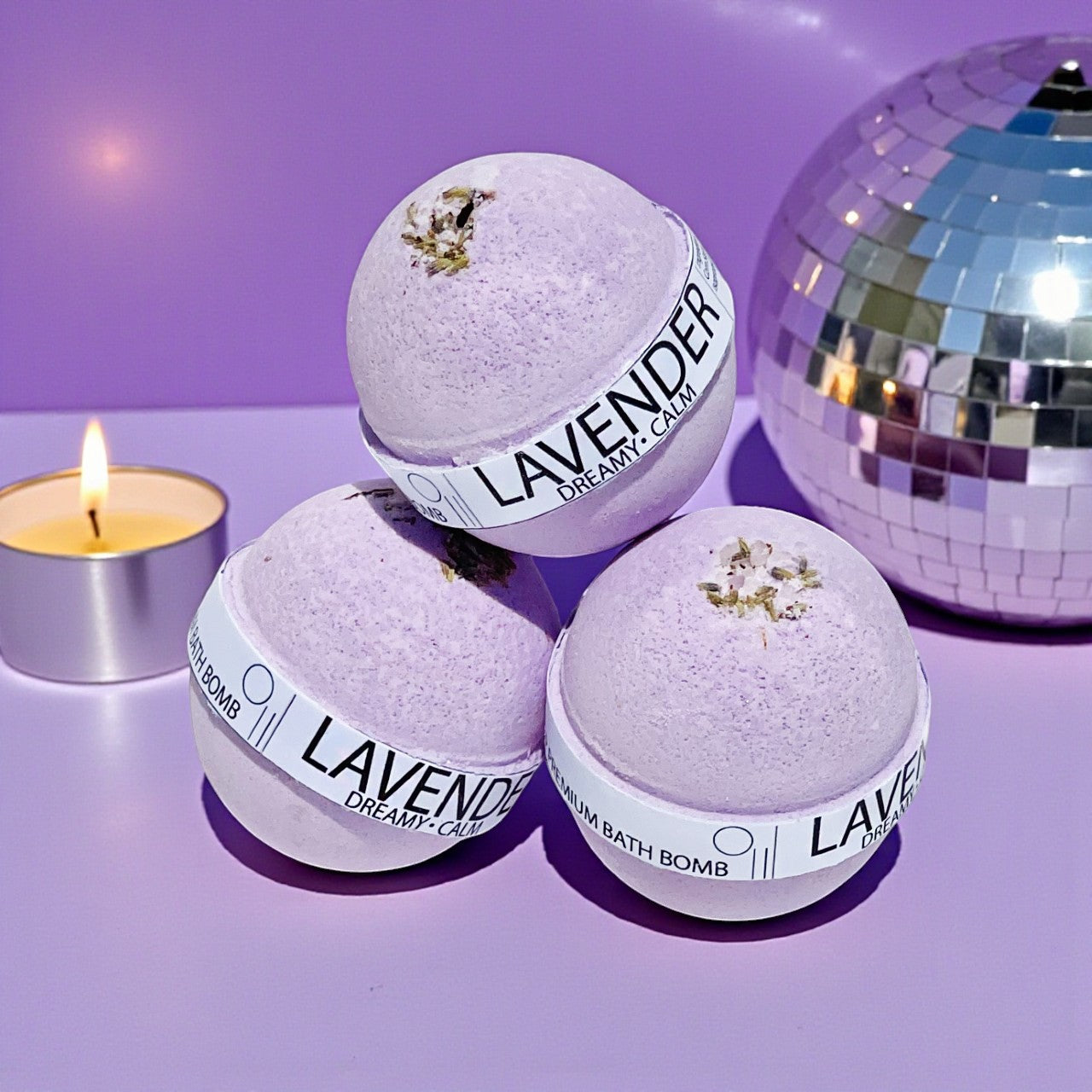 Dreamy and Calm Lavender Bath Bomb