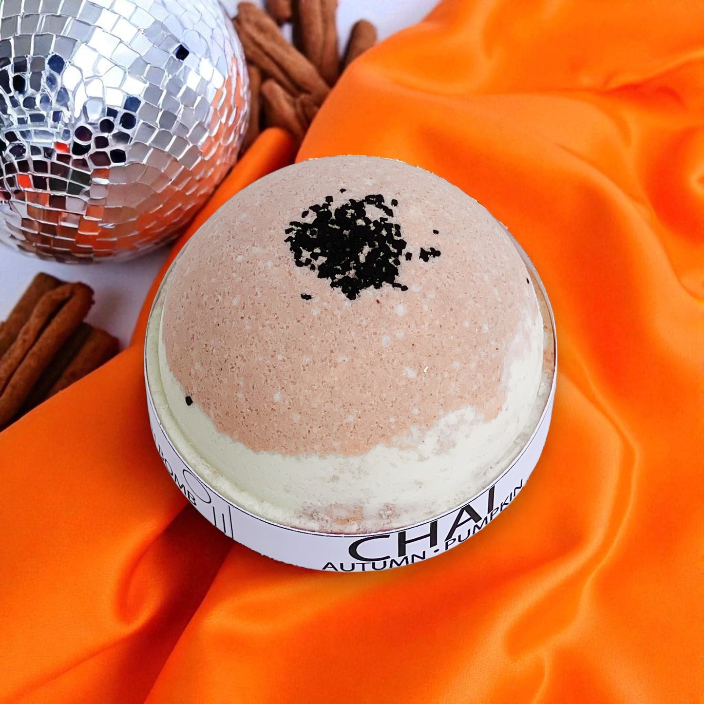 Chai Pumpkin and Autumn Halloween Bath Bomb