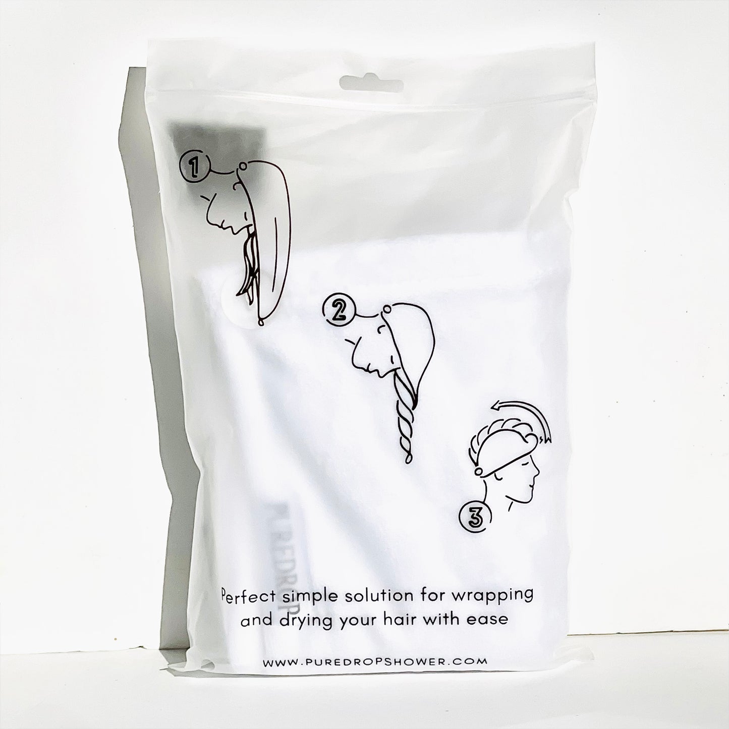 Microfiber Twisted Hair Towel