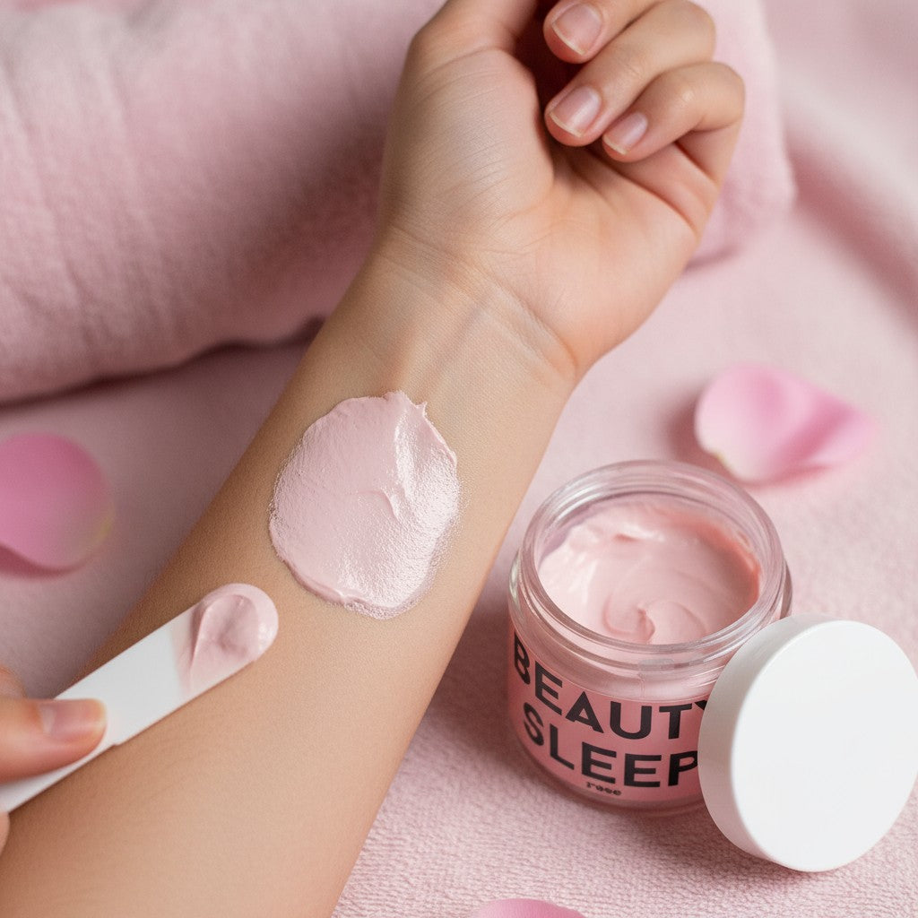 Beauty Sleep Rose  facial mask