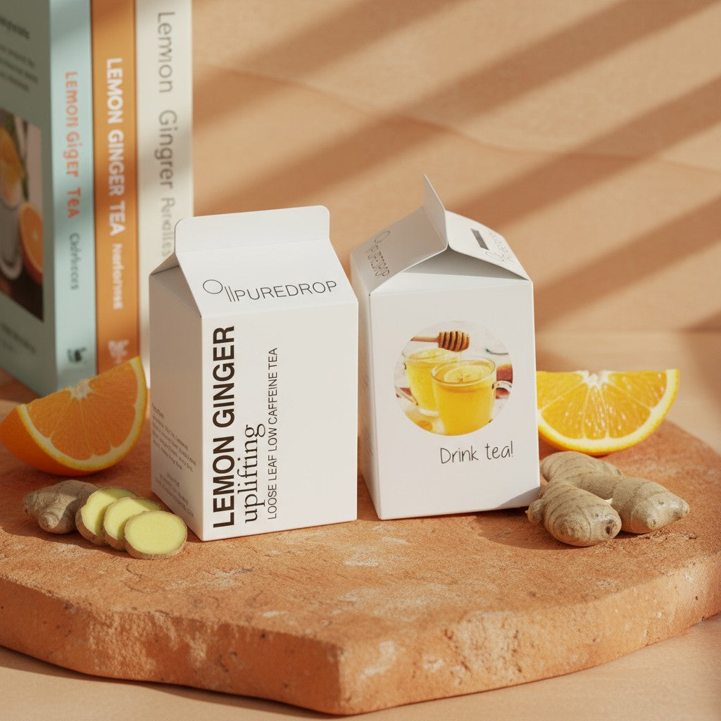 Uplifting Lemon Ginger Loose Leaf Tea