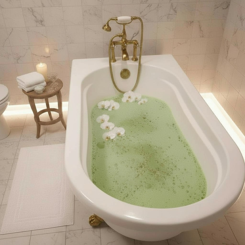 Organic Matcha Greentea Bath Bomb