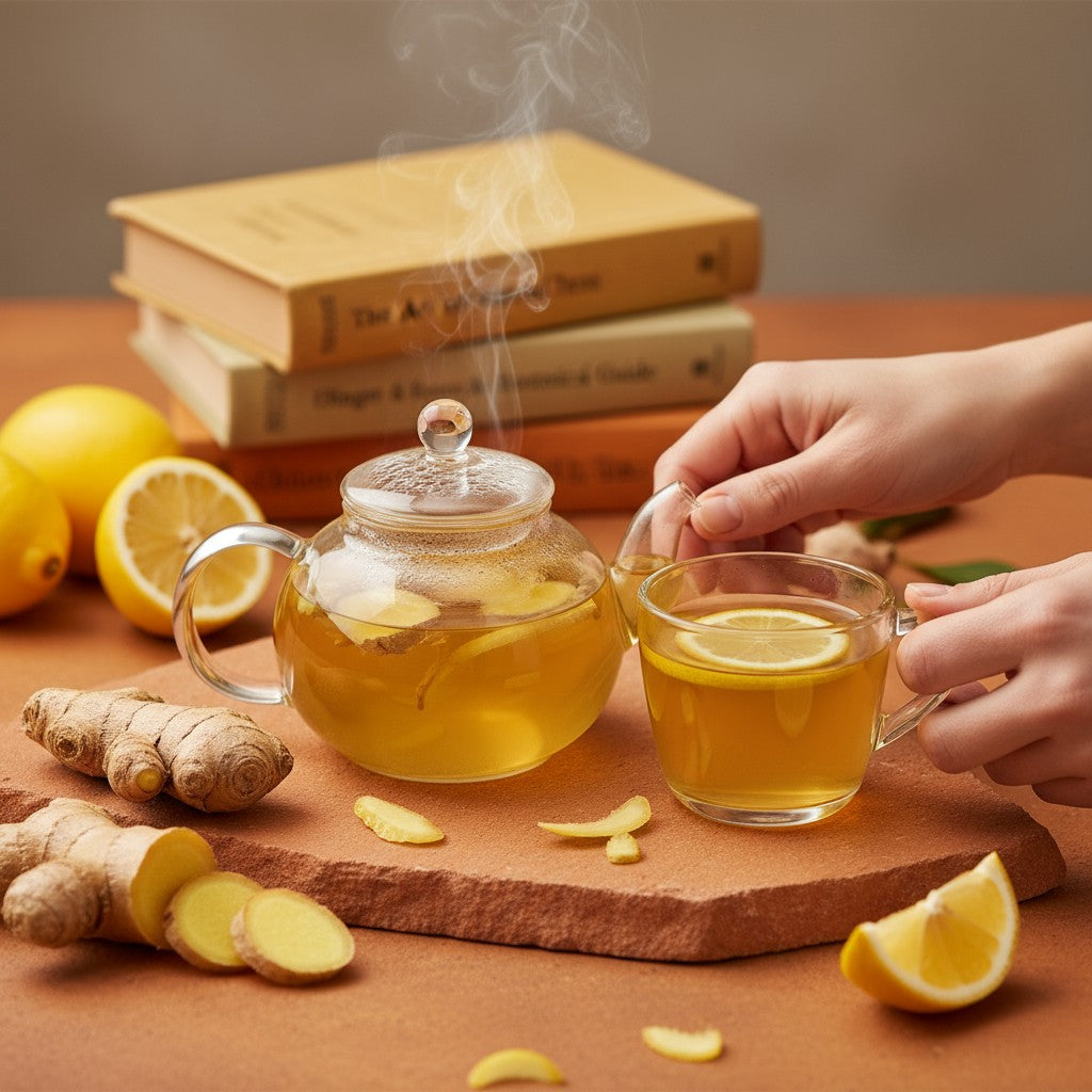 Uplifting Lemon Ginger Loose Leaf Tea