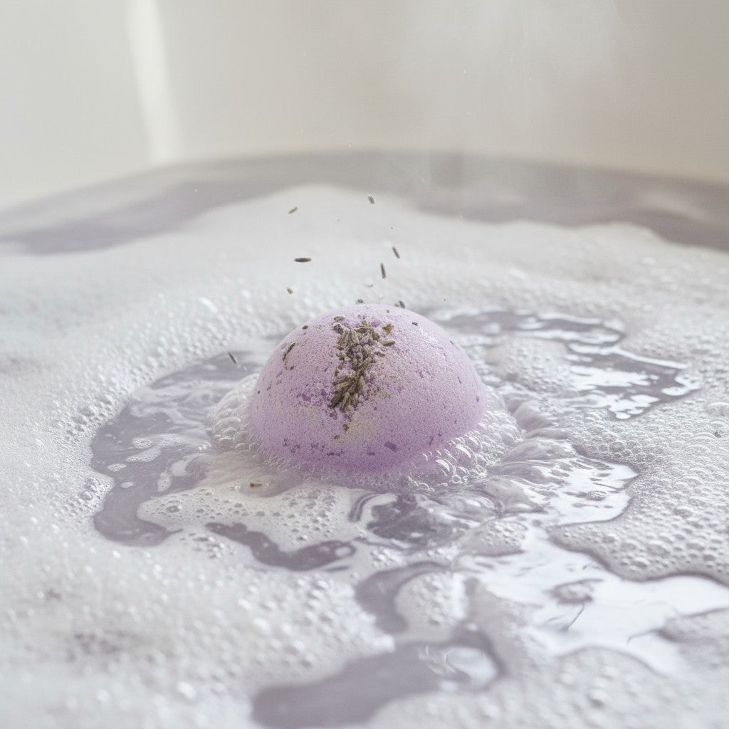 Dreamy and Calm Lavender Bath Bomb