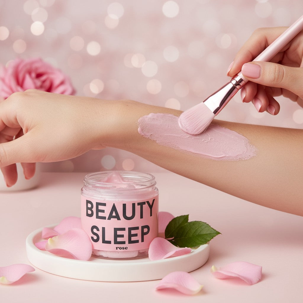 Beauty Sleep Rose  facial mask