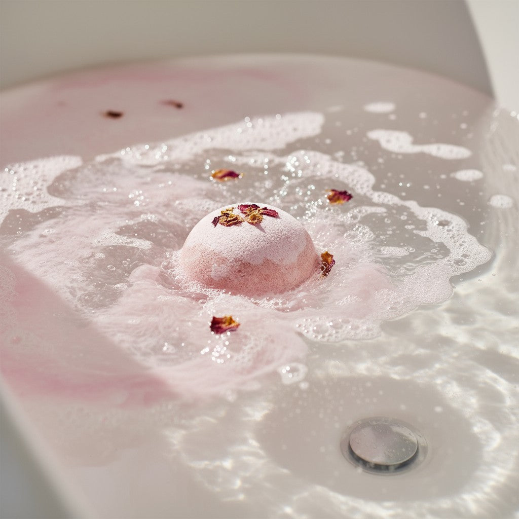 Botanic Garden Wild Rose Bath Bomb