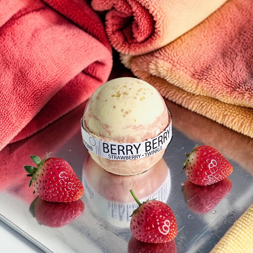 Berry Berry Strawberry Bath Bomb