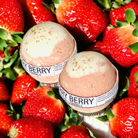 Berry Berry Strawberry Bath Bomb