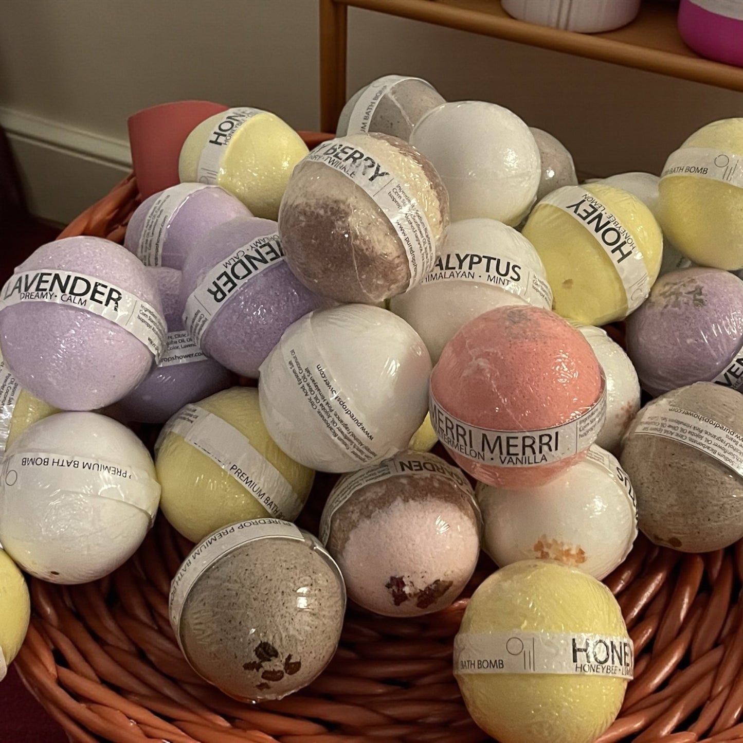 Marry Christmas Watermelon Vanilla Bath Bomb