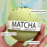 Organic Matcha Greentea Bath Bomb