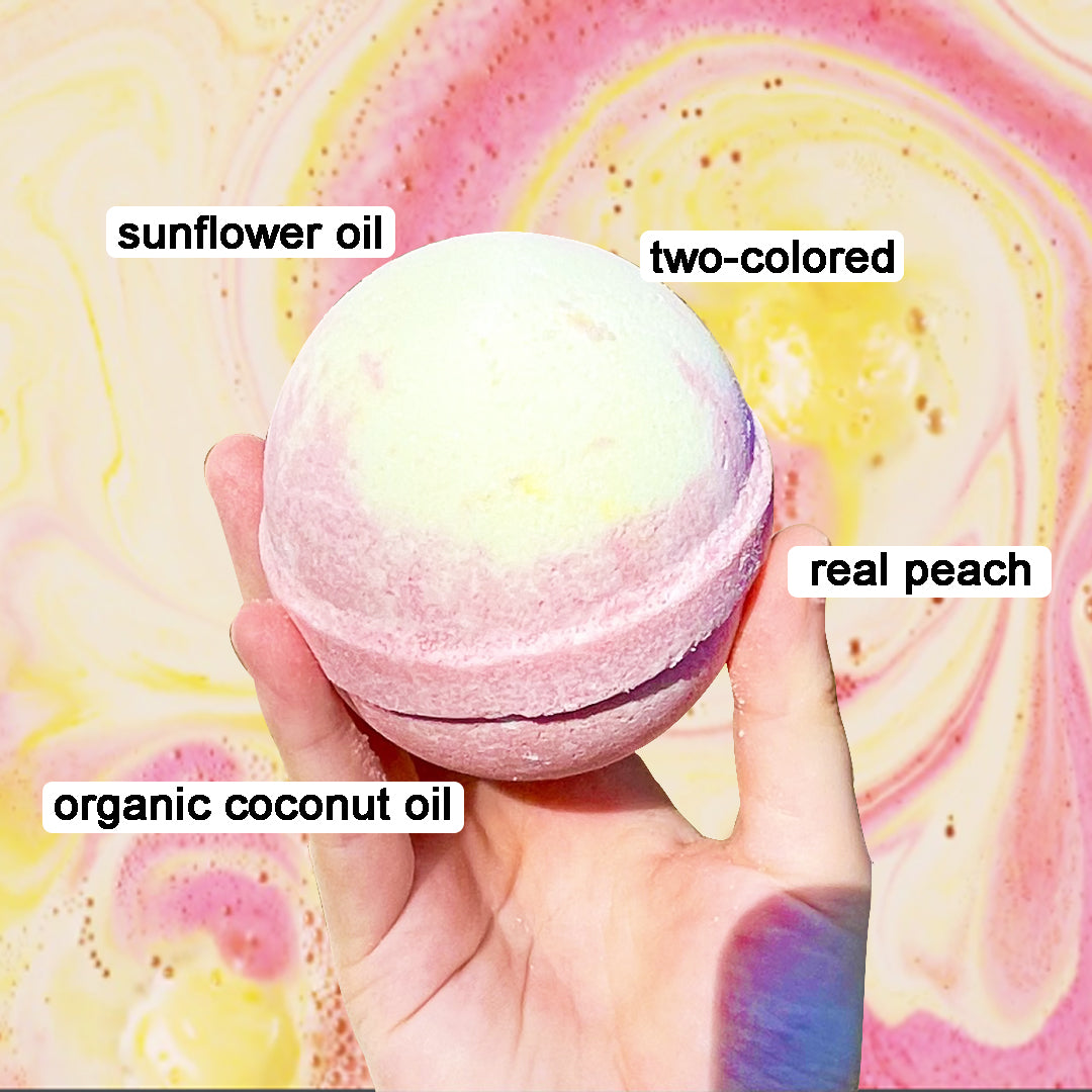 Georgia Peach Bath Bomb - 8oz