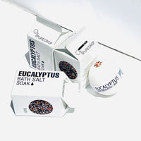 Eucalyptus Menthol Black Lava Bath Salt